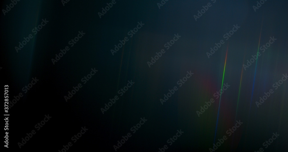 Ethereal Rainbow Flares Prism Rainbow Light Flares Overlay on Black ...