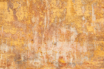 Wall Mural - Texture of a concrete wall with cracks and scratches which can be used as a background