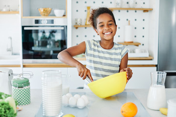 child girl kitchen cooking person food daughter childhood home cute happy