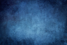 Blue Scraped Wall Background