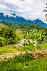 Poster - Traveling from Sipirok to Bukittinggi on Sumatra