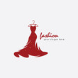 © rokhmatulloh - boutique logo fashion illustration female body design vector