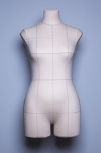 Mannequin On Gray Background