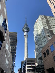 Sky tower à Auckland, Nouvelle Zélande 