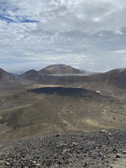 Canvas Print - Paysage volcanique du parc Tongariro, Nouvelle Zélande