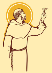 saint francis of assisi and the nature