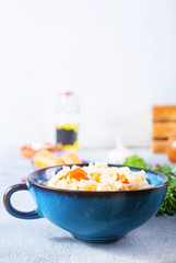 Canvas Print - rice with vegetables