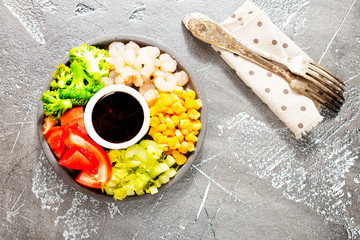 Canvas Print - ingredients for cooking