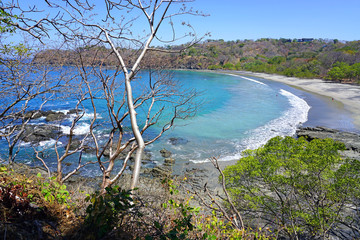 Wall Mural - The quiet Playa Prieta in Peninsula Papagayo in Guanacaste, Costa Rica