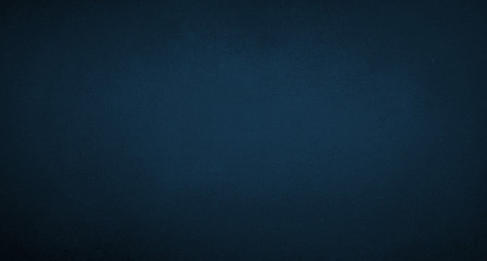 Poster - Blue paper background with texture, elegant luxury backdrop painting, soft blurred texture in center with blank , simple elegant Blue background