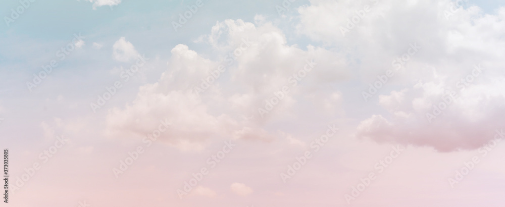abstract colorful pastel tone of sunrise  sky background with shining light for design concept - obrazy, fototapety, plakaty 