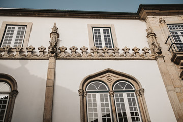 Sticker - Beautiful shot of ancient buildings in Lamego, Douro, Portugal