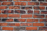 Fototapeta  - Brick wall downtown Portland, OR.