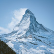 © Enrico Baroni Studio - Beautiful view of the Matterhorn, Zermatt, Valais - snowy winter mountain landscape, popular travel destination in Switerland