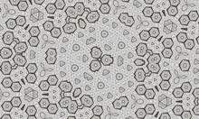 Gray Kaleidoscope Patterned Background For Wallpapers