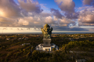 Sticker - Mesmerizing shot of the Patung Garuda Wisnu Kencana statue in Bali