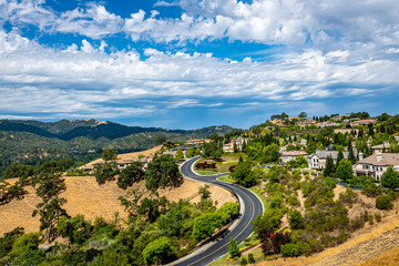 Canvas Print - Hot Summer Day in the East Bay