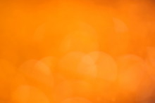Orange Bokeh And Yellow Blur Abstract