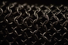 Medieval Chain Mail Texture With Sealed Links