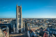 Beautiful shot of Saint Bavo's Cathedral in Ghent Belgium