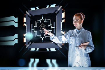 Wall Mural - innovative technologies in science and medicine