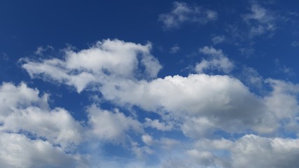 blue sky with clouds