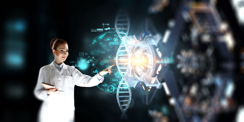 Wall Mural - innovative technologies in science and medicine