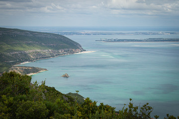 view of the beach