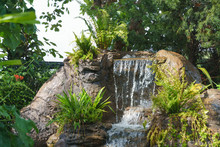 Waterfall Fountain For Tropical Garden Decoration