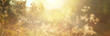 Blurred natural background.Eringium flat.Delicate natural background in pastel colors with a soft yellow accent