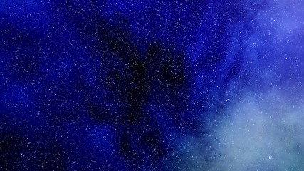 Stars in sky, starry night starlight shine of milky way, space cosmic background, starry background 3d render