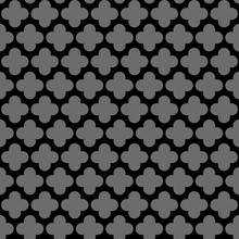 Quatrefoil Pattern Seamless Repeat Background