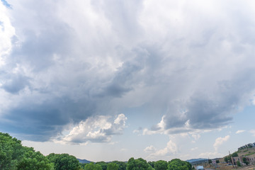 Canvas Print - A Cloudy Sky