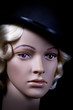 © Karen - Mannequin with Blonde Hair and Top Hat