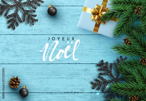Merry Christmas Happy New Year Poster Mural XXL