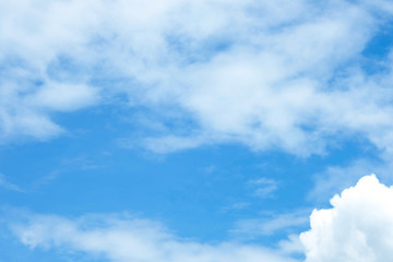 Wall Mural - beautiful blue sky clouds for background.