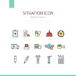 © DAWOOL - situation icon : medical icon