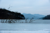 Fototapeta Do pokoju - The beautiful lakescape  of lake side.