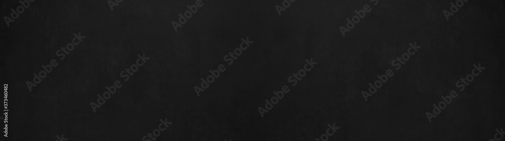 black stone concrete texture background anthracite panorama banner long	 - obrazy, fototapety, plakaty 