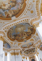 Wall Mural - Klosterkirche Wiblingen