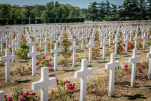 Verdun Cemetery With The Soldiers Killed In Action