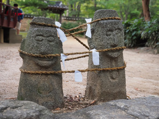 old stone cross