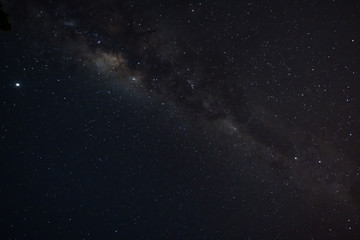 Wall Mural - starry night sky with stars
