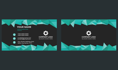 Modern and professional business card template