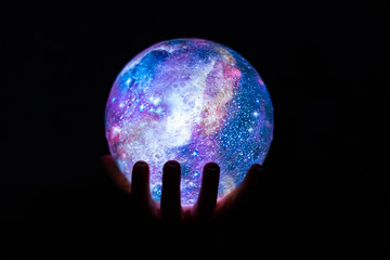 hold light universe in hand