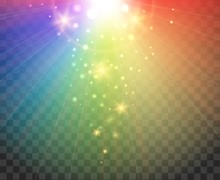 Gradient Spectrum Rainbow Lights