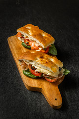 Poster - イタリアンサンドイッチSandwich with (Focaccia)