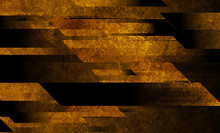 Dark Brown Grunge Stripes Abstract Graphic Design. Geometric Tech Vector Background