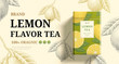 © JoyImage - Engraving lemon mint tea ads