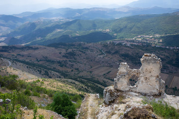 Wall Mural - rocca calascio national park of the gran sasso abruzzo